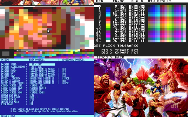 Amstrad CPC için Perfect Pix Grafik Aracı